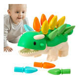 Juguetes Dinosaurios Didacticos Montessori Para Niños Regalo