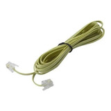 Adaptador Rj11 Cable De Teléfono Conectores De Red 5 Metros