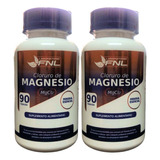 Cloruro De Magnesio Fnl 500 Mg 90 Cápsulas Pack 2 Frascos Df