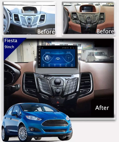 Autoradio Android Ford Fiesta Del 2008-2018 - Homologado Foto 2