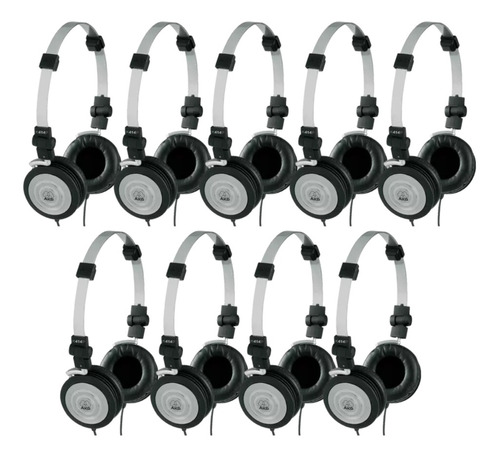 Fone De Ouvido Akg K 414 P Kit Com 9 Un.