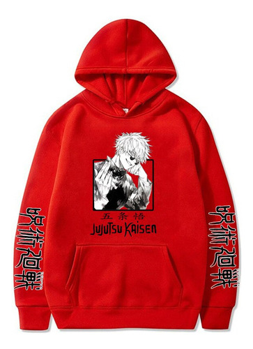 Sudadera Con Capucha Jujutsu Kaisen Satoru Gojo, Estilo Hip