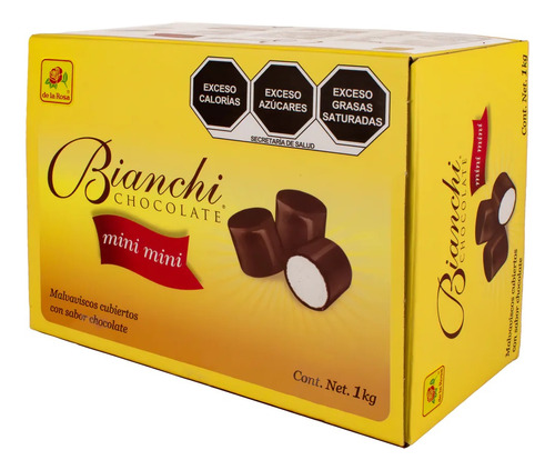 Bombon Bianchi Cubierto De Chocolate Mini Mini Caja 1 Kg