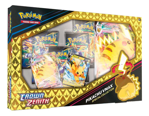 Pokemon Tcg:pikachu Vmax Special Edition Crown Zenith Ingles