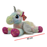 Unicornio Peluche Con Alas Se Mueven Phiphi Toys La Plata