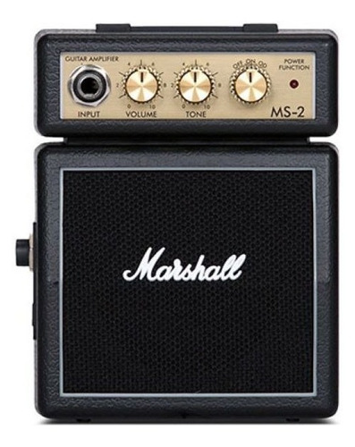 Amplificador Marshall Micro Amp Ms-2 Black De Guitarra 1w 
