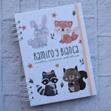 Cuaderno Pediátrico Mellizos Gemelos Personalizado A5