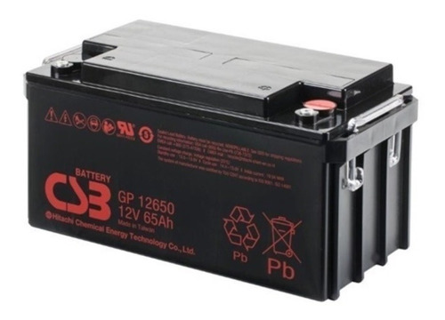 1bateria Cadeira De Rodas Marca Csb 12v 65ah Gp12650