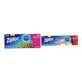 Ziploc Bolsa Reutilizable Para Snack 50 Piezas + Bolsa