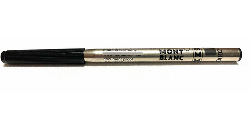 Repuesto Montblanc Original Para Bolígrafo Punto (m) Negro