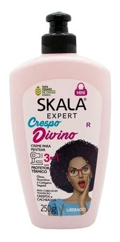 Skala Crespo Divino Crema Peinar Protector Termico Vegano