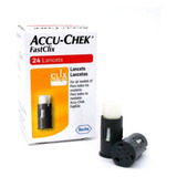 Lancetas Fastclix De Accu Chek 5cajas (24lancetas Cada Caja)