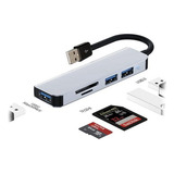 Hub Adaptador Usb Seisa 5 In 1 Byl-2103u - Envios