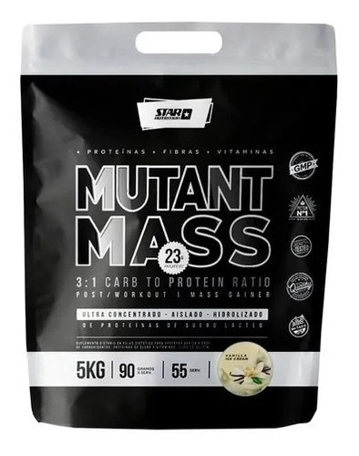 Mutant Mass 5 Kg Star Nutrition Ganador Peso Con Proteina