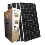 Gh-2000 Kit Híbrido Planta Panel Solar Monoperc Apto Nevera