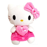 Hello Kitty Peluche Love Gigante 40 Cm Importado Original