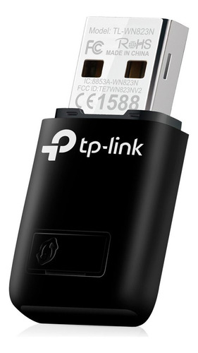 Adaptador Tp Link Inalámbrico N 300mbps Wifi Mimo Wps +