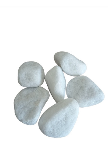 Pedra Dolomita Branca Saco Com 30kg - N°4 Solo Ou Vaso.