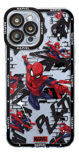 Funda De Teléfono Marvel Venom Spiderman Para iPhone 15, 14,