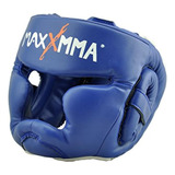 Maxxmma Casco De Cobertura Total (azul) Boxeo Mma Entrenamie