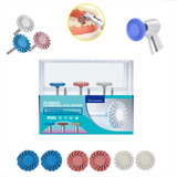 Kit De Polimento Dental Resina Composta Disco 14mm 6 Peças