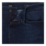Boss Delaware Slim Fit Jeans - Atlantic Dark Blue Stretch