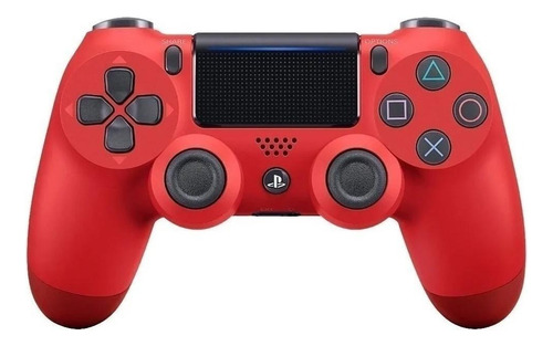 Controle Sony Playstation 4 Ps4 Vermelho Magma Original