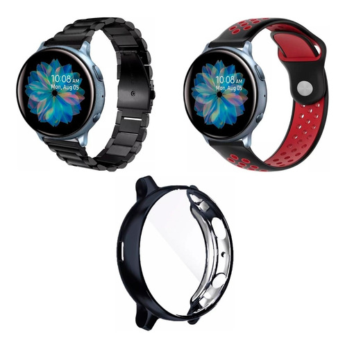 Correa D Eslabones + Transpirable + Case Galaxy Watch Active