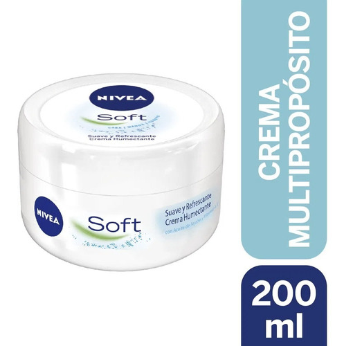 Crema Soft Humectante Suave & Refrescante Nivea 200ml