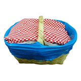 Hule Plastico Azul Para Canastas Tacos De Canasta 1.2m X 28m