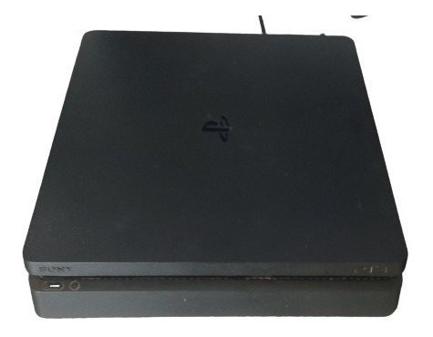 Sony Playstation 4 Slim 500gb Cor  Preto 
