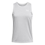 Polera Sin Mangas Ua Tech Twist Mujer Gris Under Armour