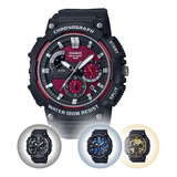 Relógio De Pulso Casio Masculino Analógico Mcw-200h Cor Preto - Mcw-200h-4avdf