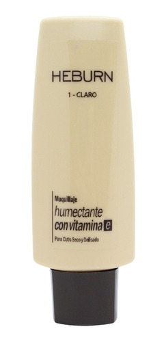 Heburn Bb Cream Humectante 140 Base Maquillaje Vitamina E