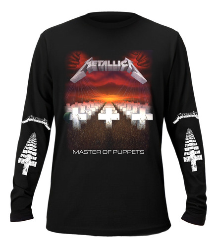 Playera, Metallica, Rock Metal C3