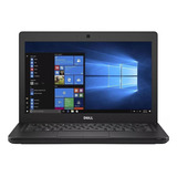 Notebook Dell Latitude 5280: I5-7ª, Ram 8gb, Ssd 240gb Cor Preto