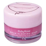 Máscara Noturna Hidratante Ruby Rose Strawberry 5,7g