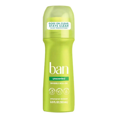 Ban Desodorante Roll On Antitranspirante Anti-manchas 73ml Lavanda