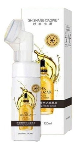 Limpiador Facial 24k Goldzan Hidratante Reparador Espuma