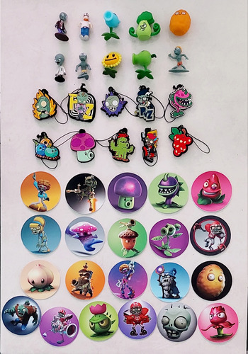 Colección Completa De Plantas Vs Zombies Vuala 2023.  C8