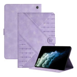 Funda Morada Estampada Para Amazon Kindle Fire 7 2022