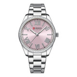 Reloj Para Mujer Curren 9088 9088 Plateado