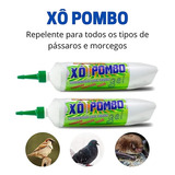 Como Acabar Com Pombos E Morcegos Repelente Gel Kit 2x 250g