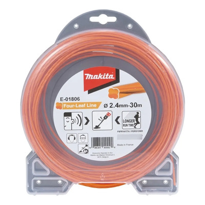 Hilo P\u002F Desbrozadora Nylon Trebol 2.4mm X 30m Makita E01806 | MercadoLibre