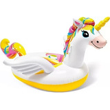 Flotador Inflable Unicornio Montable Para Piscina Intex 