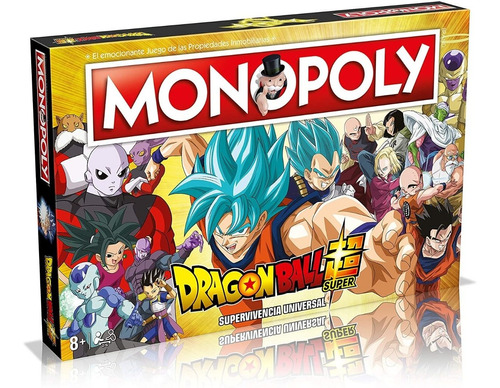 Monopoly Dragon Ball Super - Envio Gratis E Inmediato