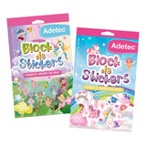 Block Sticker Con Aromas Hadas +250 Stickers Adetec - 851