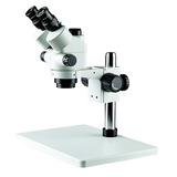 Microscopio Trinocular Zoom 7-45x Iluminador Y Barlow 0.5x
