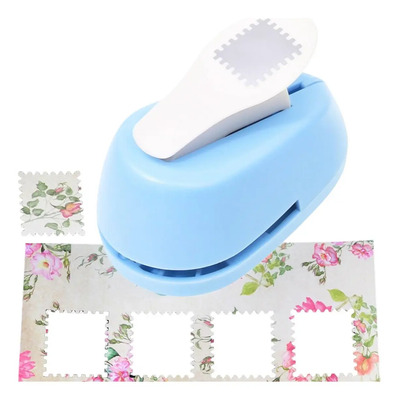 Perforadora De Bordes Decorativos Postal Y Flor Para Papel