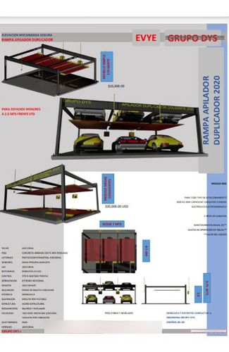 Rampa Para Estacionamiento Vertical 